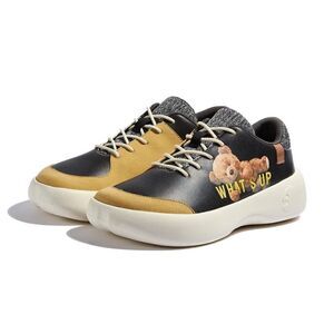 UIN Women's Sneaker Lace-up Comfort Walking Travel Shoes(Happy Teddy Bartello 4)